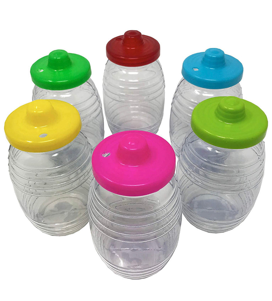 Plastic Mini Vitrolero Mexican Agua Fresca Plastic Party Favor